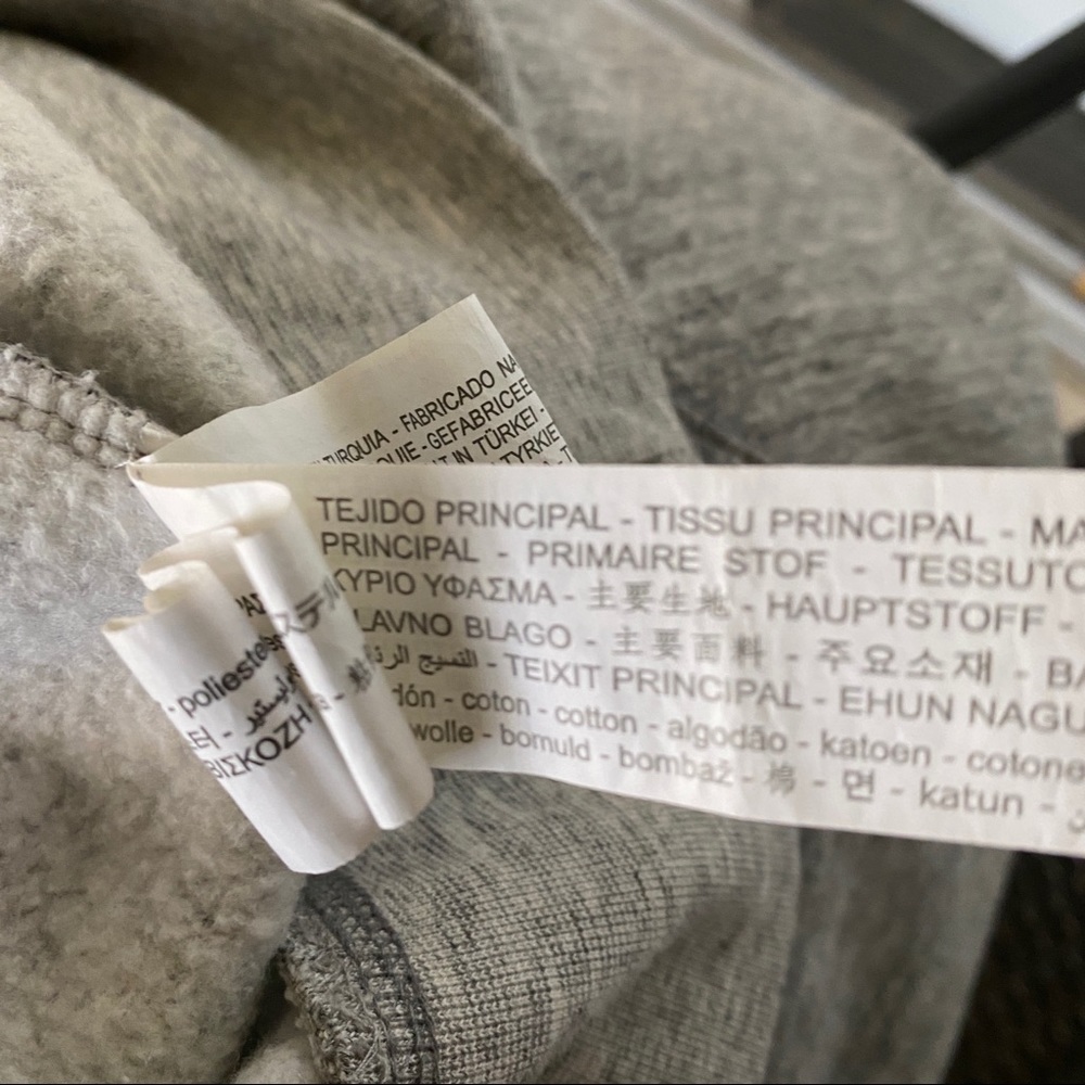 Zara | Women’s Basic Heather Gray Sweatshirt - image 7